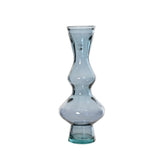 Decoris Recycled Glass Vase 40cm - Blue Dawn